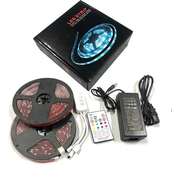 

Music Control 23Key IR RGB Color Change SMD5050 Flexible LED Strip Light Kit With Power and Controller