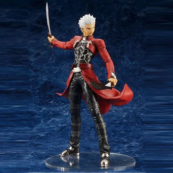 

Anime Fate/stay Night Unlimited Blade Works Saber Emiya Shirou PVC Action Figure Collection Model Toy X3653