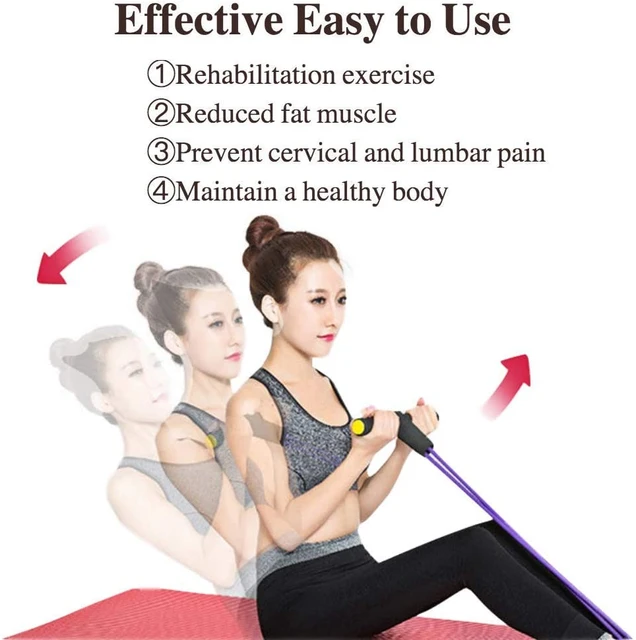 Elastic Yoga Pedal Puller, Resistance Band, Multifunction Tension Rope,  Natural Latex, Fitness Equipment - AliExpress