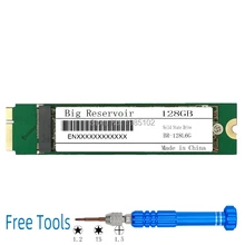 128 Гб SSD для воздуха 2012 ранней до середины поздно A1465 MD223 MD224 A1466 MD231 MD232 128 г