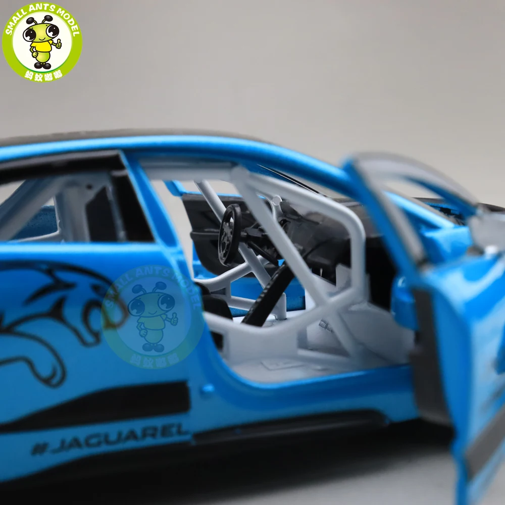 1/36 JACKIEKIM Jaguar I-PACE eTROPHY литой модельный автомобиль игрушки для детей откатные подарки для мальчиков и девочек
