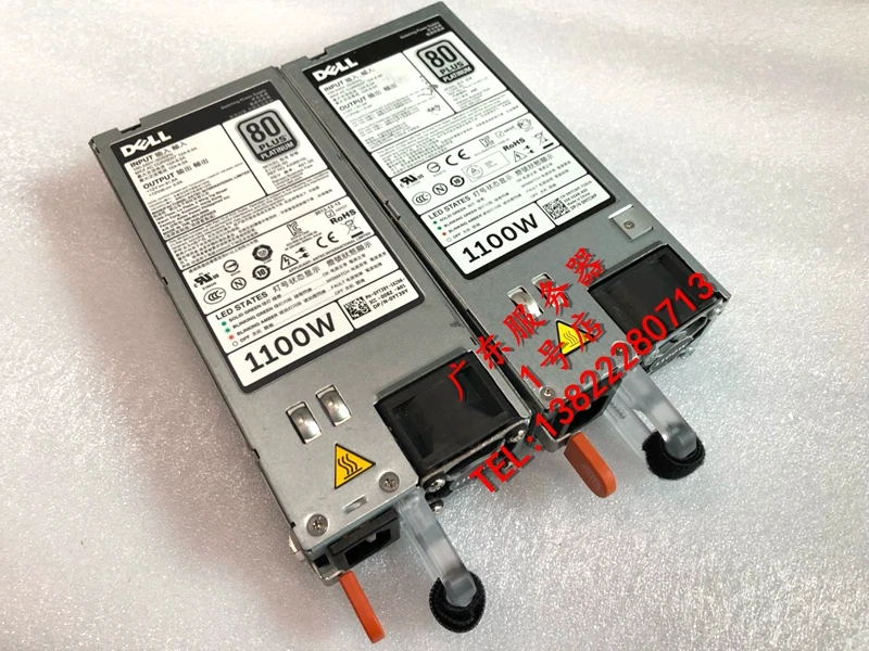 Originale R620 R720 R820 T620 Server Power Supply 1100W Ntcwp Gyh9V