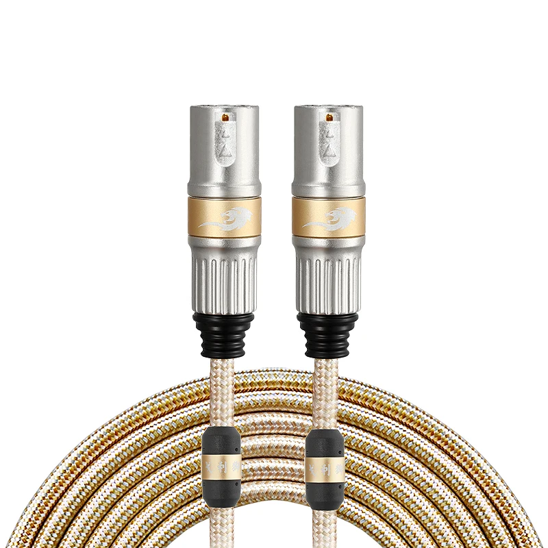 HiFi XLR микрофонный кабель папа к Мужской аудио для миксера звуковой системы