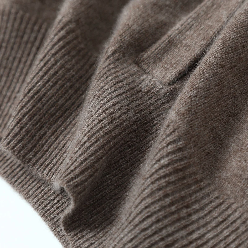 Зимний женский повседневный комплект из 2 предметов, высококачественный вязаный кашемировый комплект, спортивный модный свитер, кардиган, эластичные штаны для бега для женщин