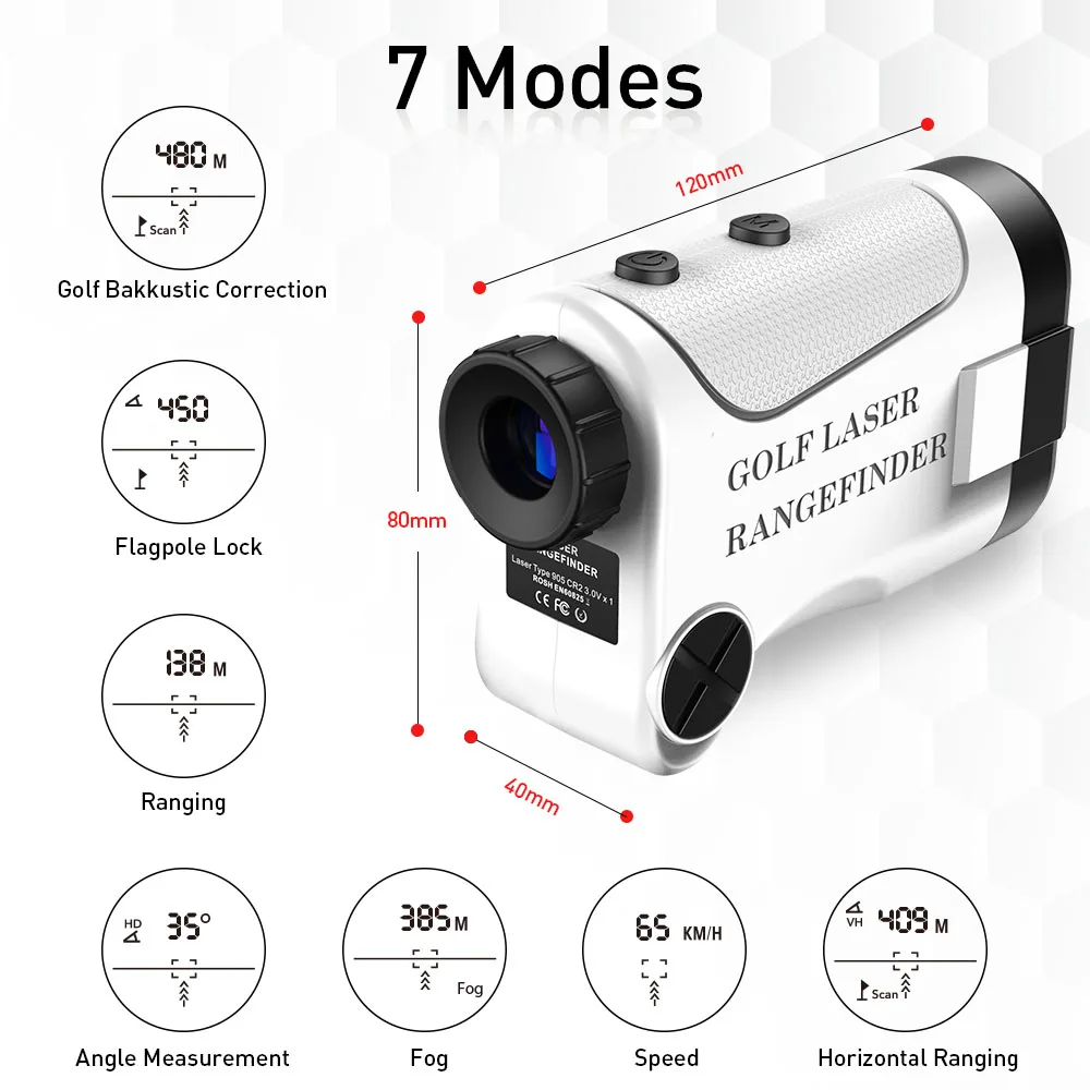 APEXEL Laser Rangefinder 600M 800M 1200M