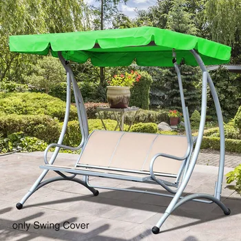 

Sunscreen Replacement Canopy Top Wear Resistant Swing Cover Dustproof Garden Chair Home Patio Awning Waterproof