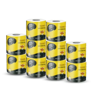 

10pcs Indonesia Natural Wood Pulp Paper 4 Layers Toilet Paper Home Use Soft Tissues Kitchen Bathroom Toilet Tissue Roll Papers