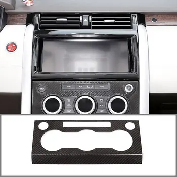 

For Land rover Discovery 5 LR5 L462 2017-2018 Real Carbon Fiber Car Center Air Conditioning Panel Cover Trim Car Accessories