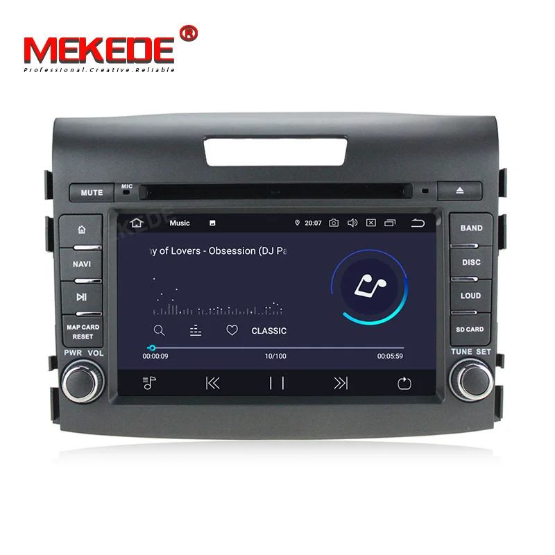 Clearance MEKEDE Car Radio Multimedia Player 2 din 7"Android 9.0 Auto DVD Radio For CRV 2012-2014 stereo wifi GPS mirror link view camera 3