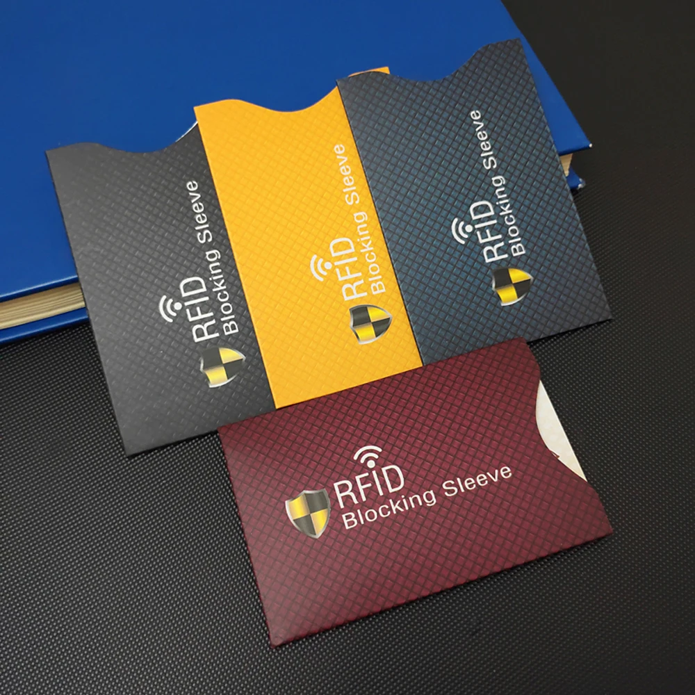 Anti Rfid Blocking Reader Lock Card Holder Unisex ID Bank Card Case Aluminium Metal Anti-theft