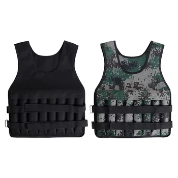 

Adult 20kg Loading Weighted Vest Adjustable Sand Waistcoat for Boxing Training Fitness Equipment Waistcoat Jacket Sand Clothing