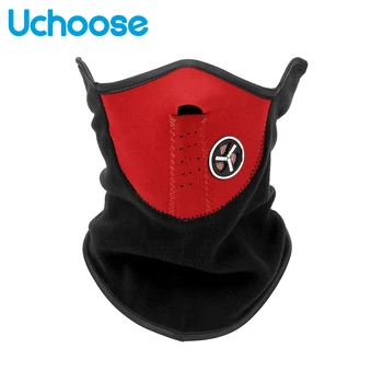 

Warm Motorcycle Half Winter Face Mask Ski Snow Scarf Covering Mask Balaclava Moto Face Shield Neck Protecting Outdoor Sports