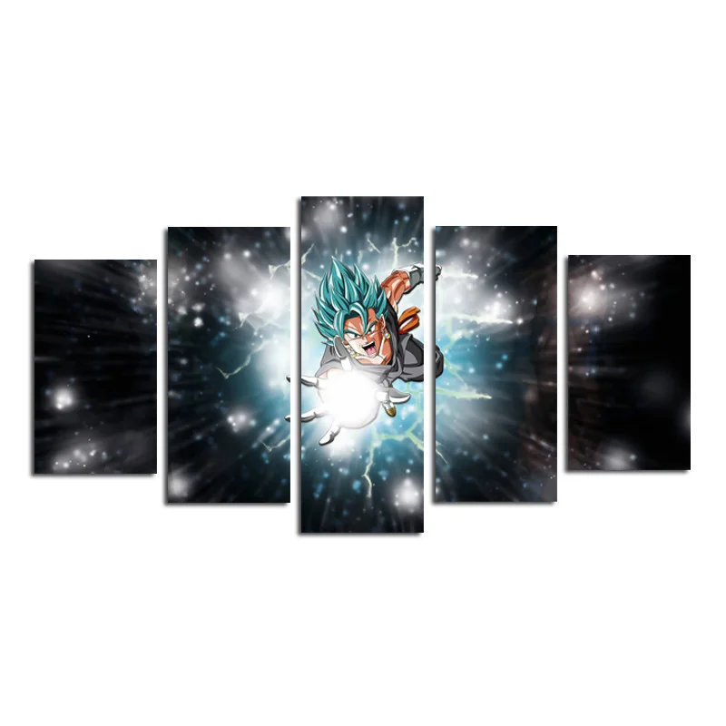 

Frameless 5-frame Dragon Ball A- Background Computer Airbrush Painting AliExpress Amazon Wish Decorative Painting Core