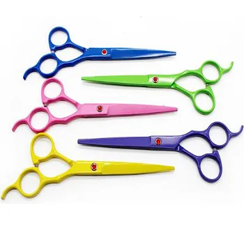 

Stainless Steel Pet Dog Cat Scissors Scissor Dog Grooming Scissors Curved Scissors For Pet Grooming Professional Cutting Tool