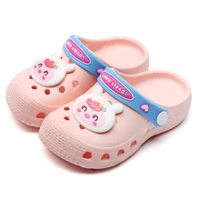

Kids Slippers For Boys Girls Cartoon Shoes Summer Toddler Flip Flops Baby Indoor Slippers Beach Swimming Slippers TTX112