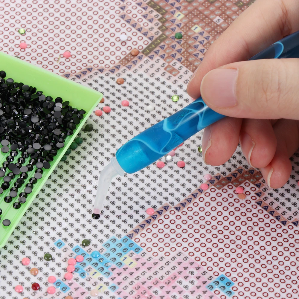 1PC New 5D High Quality Diamond Painting Pen Resin Painting DIY Crafts Cross Stitch Tool Nail Art Tool Sewing Accessories