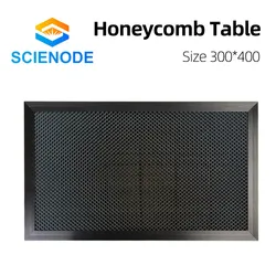 Scienode – Table de travail en nid d'abeille, dimensions personnalisables 300x400mm, plate forme, pièces Laser pour graveur Laser CO2, Machine de découpe 