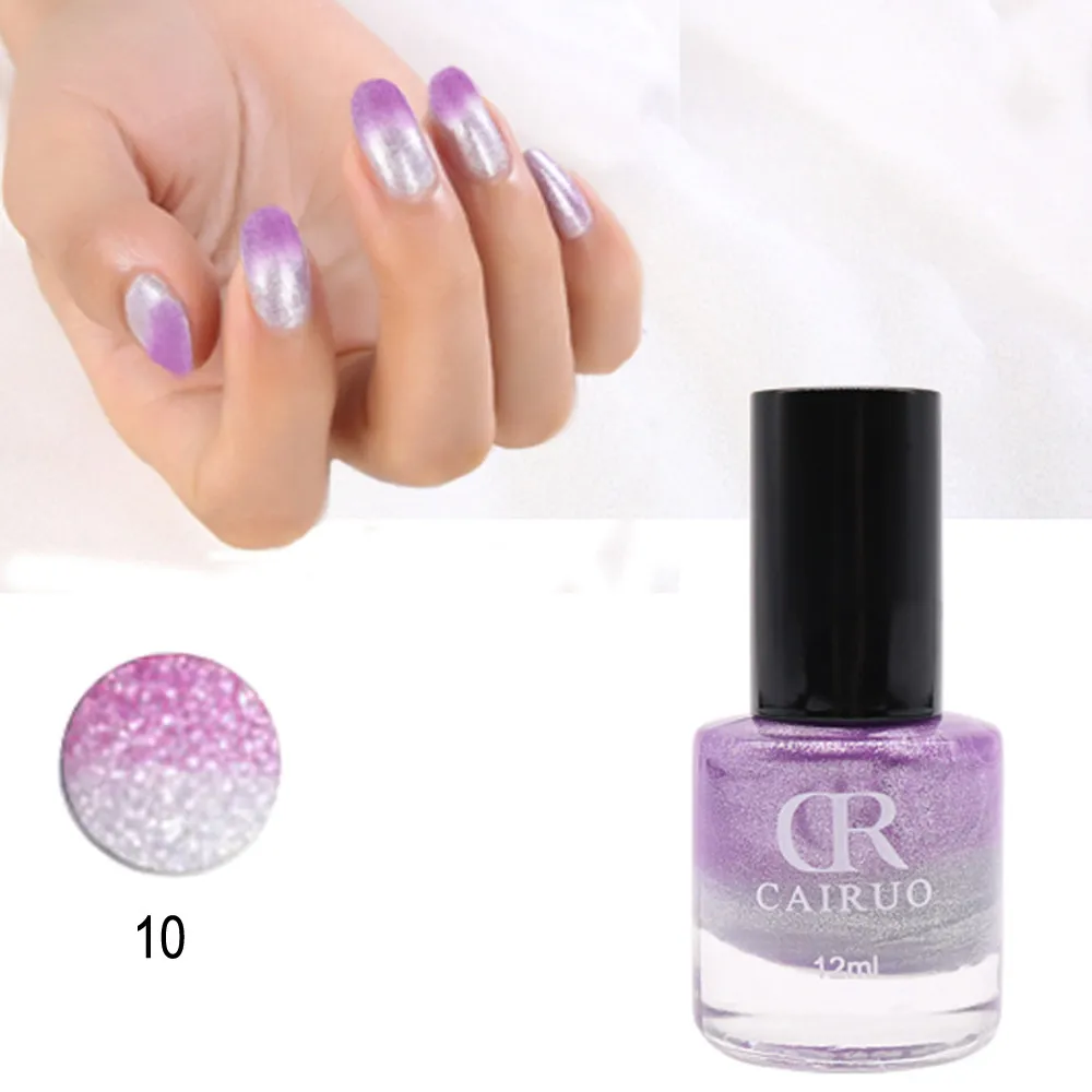 

2019 NEW Nail Polish 12ml Temperature Change Nail Polish Color Temperature Control Nail Oil 26 Color #726