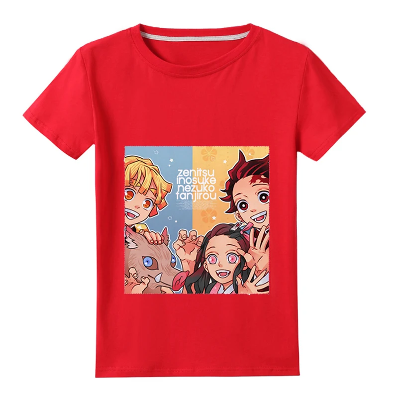 

Girls Clothes 2020 New Anime Kawaii T-shirt Short Sleeve Kids Cartoon Harajuku Shirt Cute Tshirts Children Tops Vetement Fille
