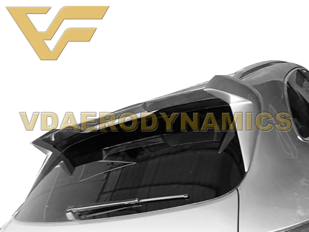 Подходит для 14-18 Porsche Macan VAD-GSC задняя крыша из углеродного волокна и спойлер среднего крыла 3 вида стилей