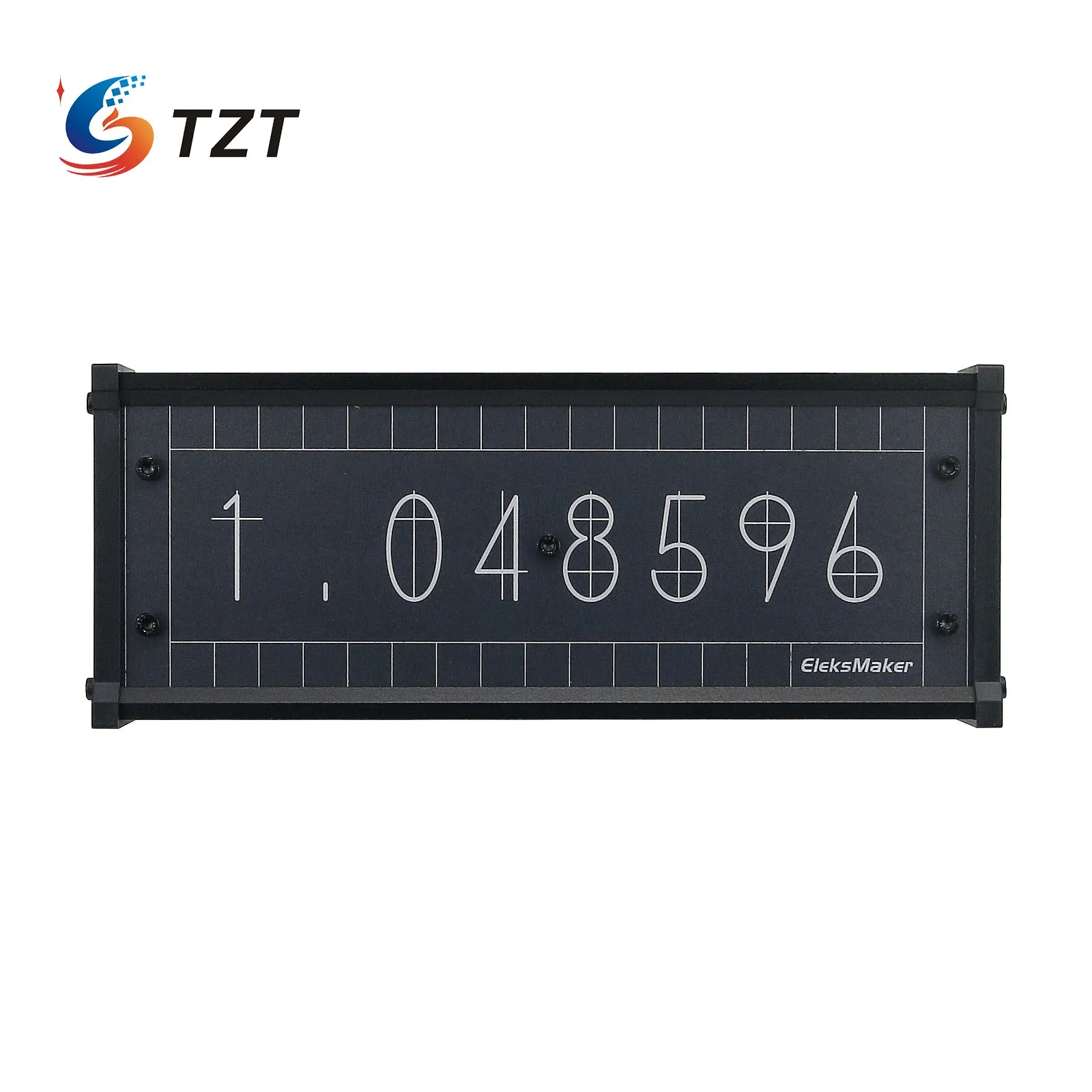 TZT EleksTube IPS RGB Nixie Tube Clock Glow Tube Clock Customized Dial Styles Creative Decor Gifts