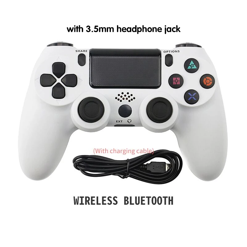 Данных лягушка беспроводной Bluetooth геймпад для SONY Playstation 4 PS4 контроллер проводной/беспроводной джойстик для Dualshock 4 геймпад - Цвет: wireless-05