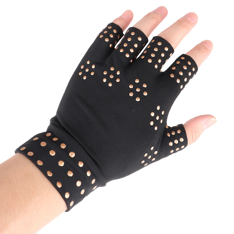 Arthritis Therapy Gloves Toiletry Kits Relief Cycling Arthritis Pressure Pain Heal Joints Magnetic Therapy Support Hand Massager