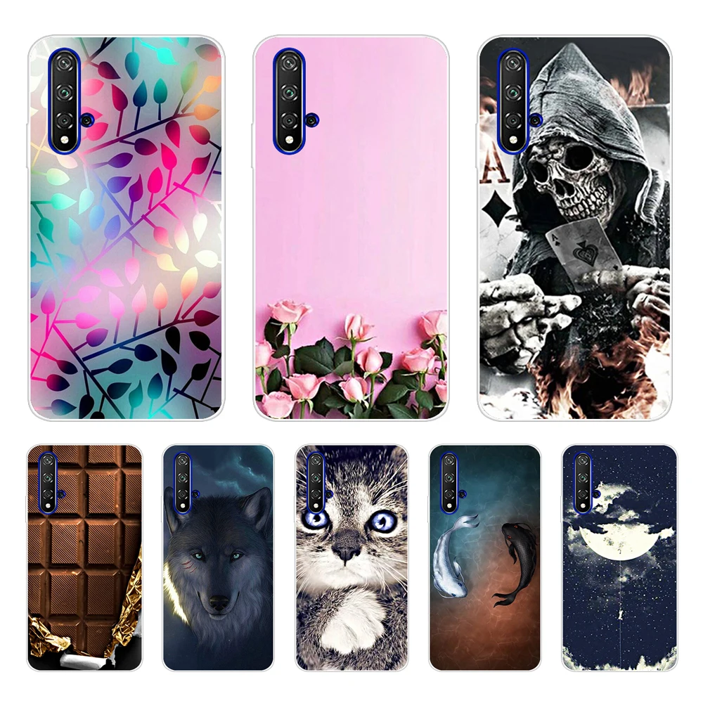 

Cartoon Case For Huawei Honor 20 Case Honor 20 Case Soft Silicone Back Cover Phone Case For Huawei Honor 20 lite Honor20 Pro