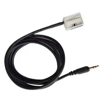 

Black 3.5MM Audio AUX IN Cable Line Adapter 12P BAI 1.5m Length.12P BAI audio auxiliary adapter wire