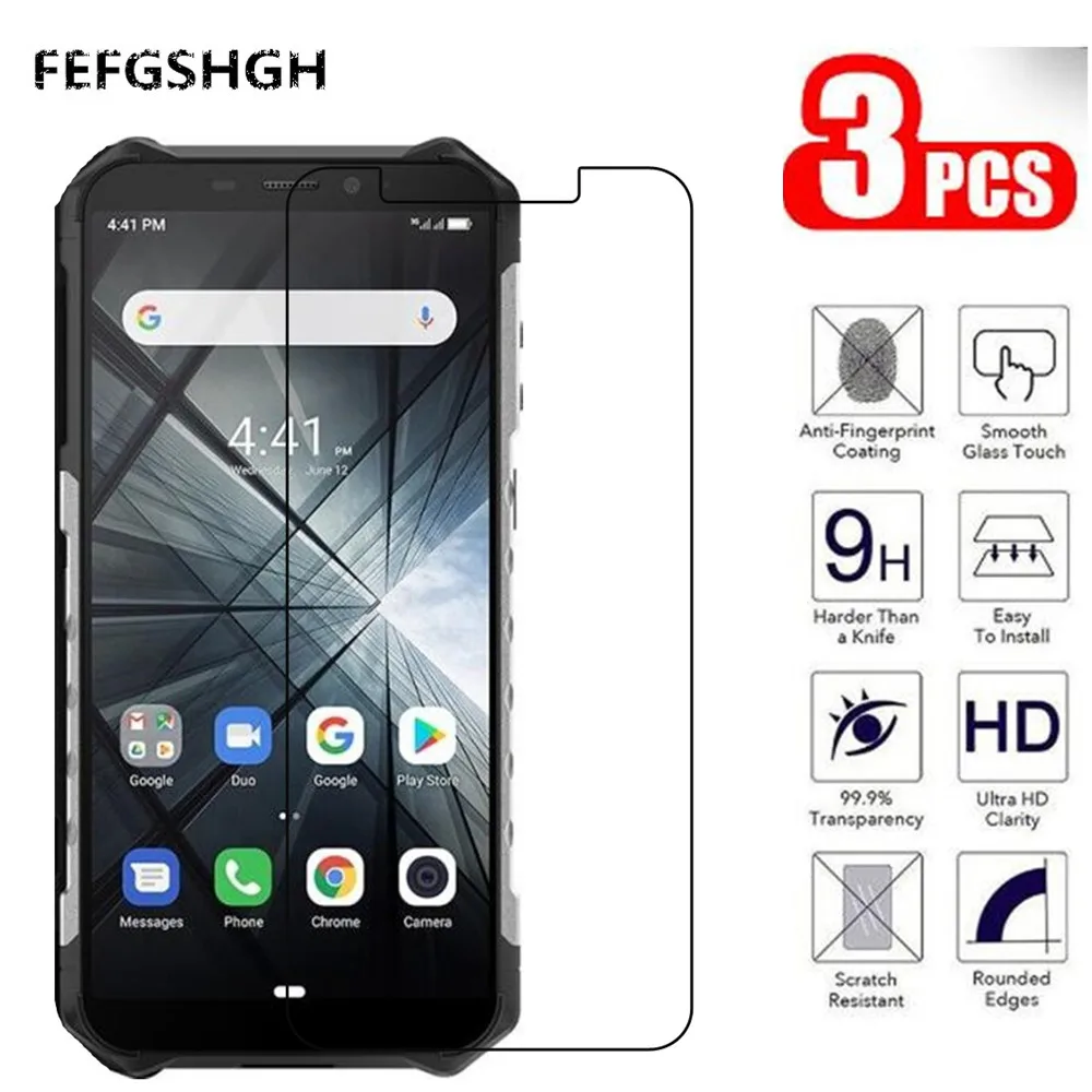 Закаленное стекло 9H для Ulefone Armor X3 Защитное экрана X5 профессиональная защитная