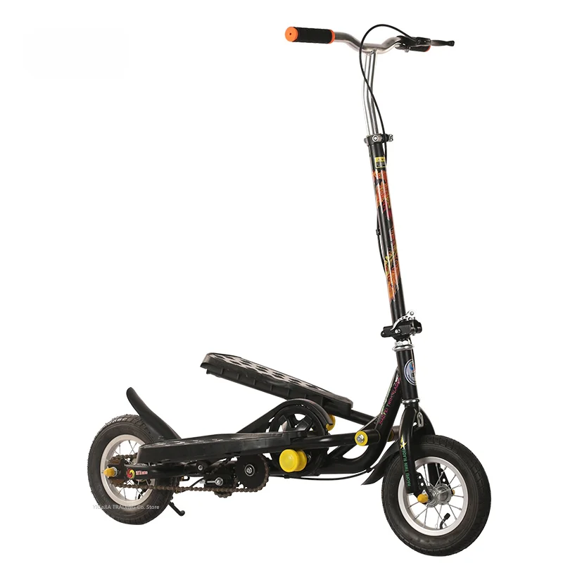 Factory Outlet 10 Inch Air Wheel Pedal Fold Scooter Fitness Stepper