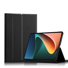 Smart Case For New XiaoMi MiPad 5 Pro 11 2021 Tablet PU Protective Cover Cases For MiPad5 Mi Pad 5 Pro 11 Stand Case Shell Funda