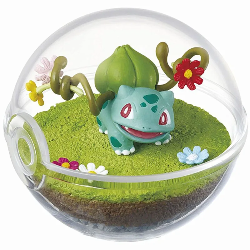 6 шт./компл. прозрачный шар с Пикачу, Бульбазавр, Иви Snorlax Dragonair Lapras ПКМ Аниме фигурки с узором в виде игрушек; подарок для детей