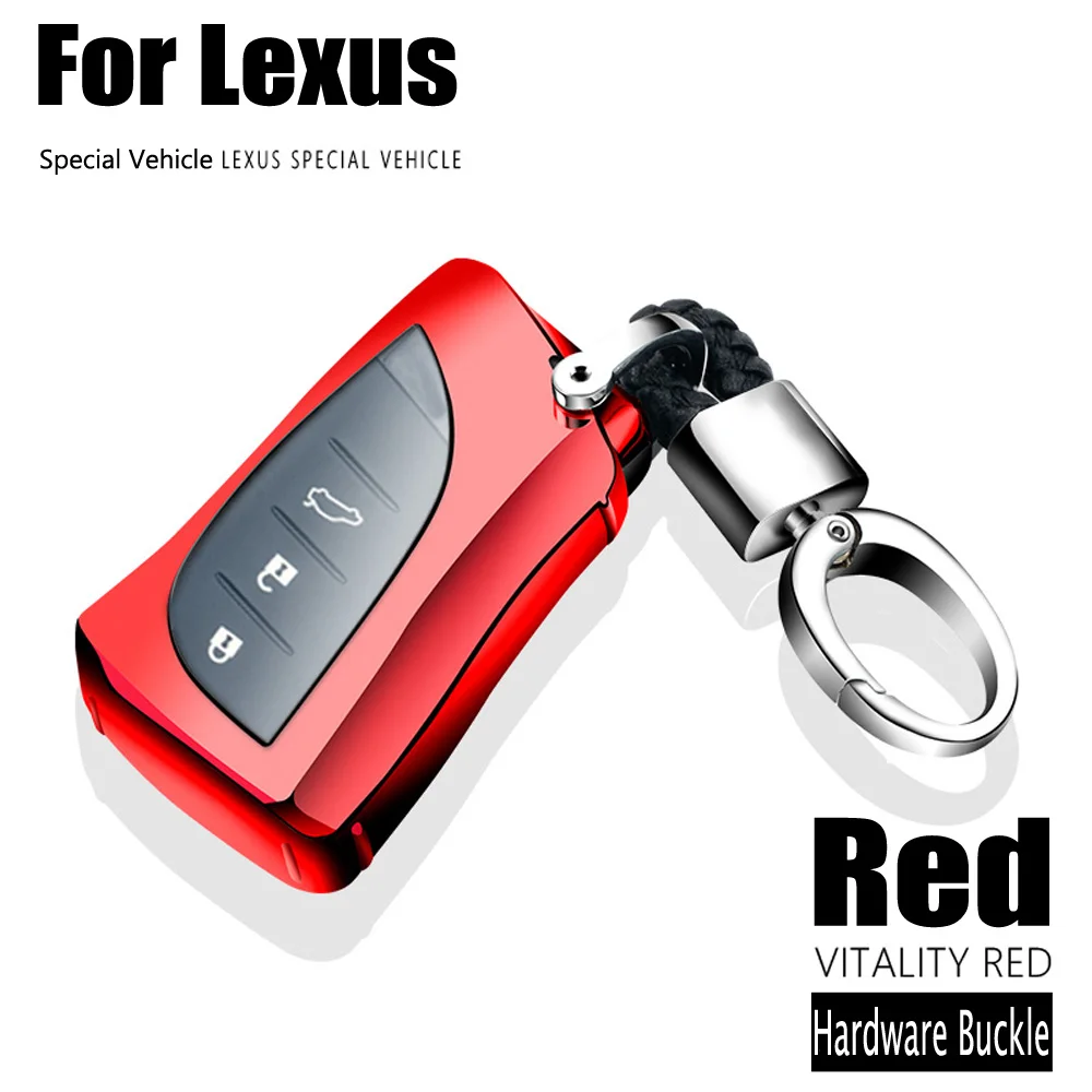 Автомобильный Стайлинг автомобильный чехол для ключей с 3 кнопками Lexus es200 es260 es300h