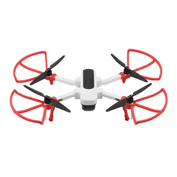 

Propeller Leaf Anti-collision Ring Shield Rocker Protector Replacement Tripod Propeller Guard for Hubsan Zino H117S Drone
