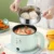 Электрическая кухонная машина, бытовая небольшая многофункциональная электрическая рисоварка с горячим горшком для 1-2 человек, антипригарная многофункциональная