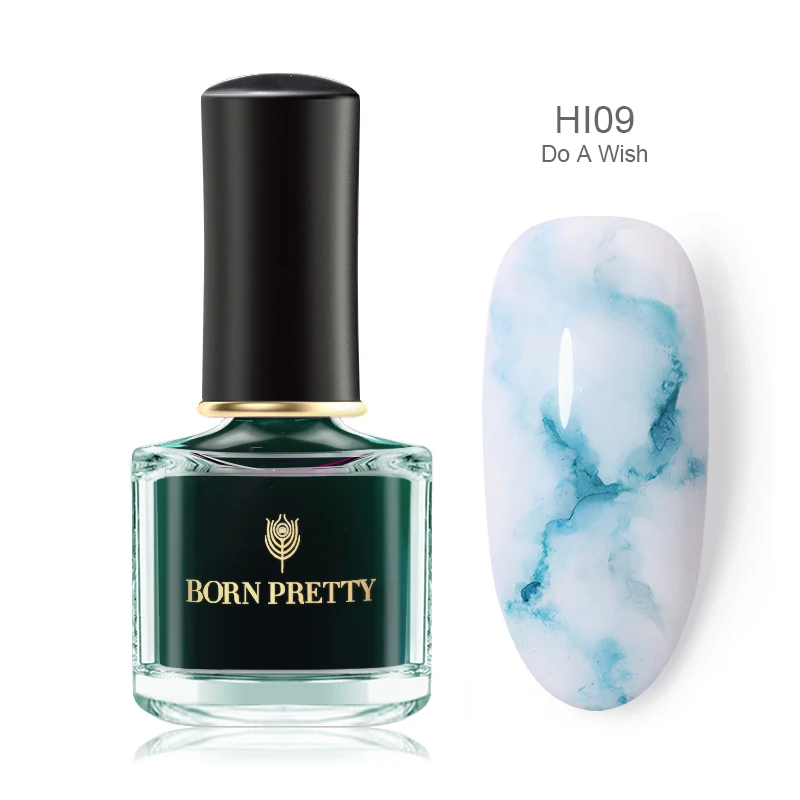 BP-HI09 BORN PRETTY Цветущий лак для ногтей акварельный лак для ногтей чернильный лак для ногтей DIY дизайн 12 цветов - Цвет: BP-HI09