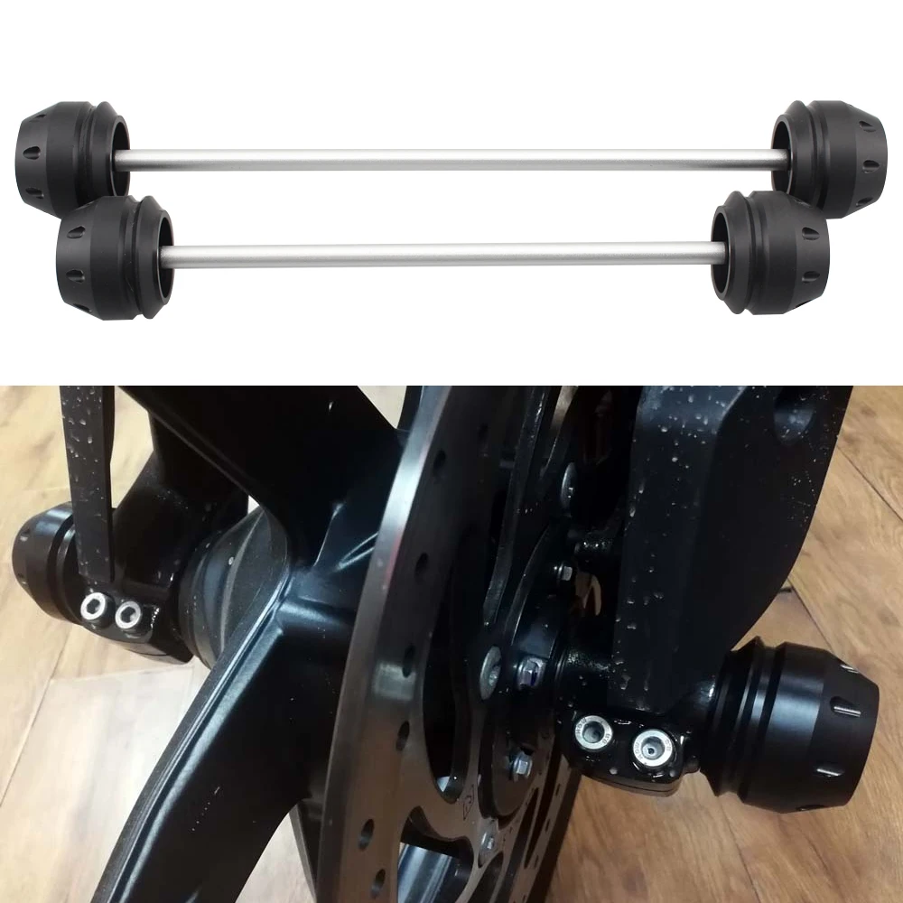 

Motorcycle Accessories Aluminum Front Rear Wheel Axle Crash Drop Protector Slider Stand For BMW G 310 GS G 310 R G310GS G310R