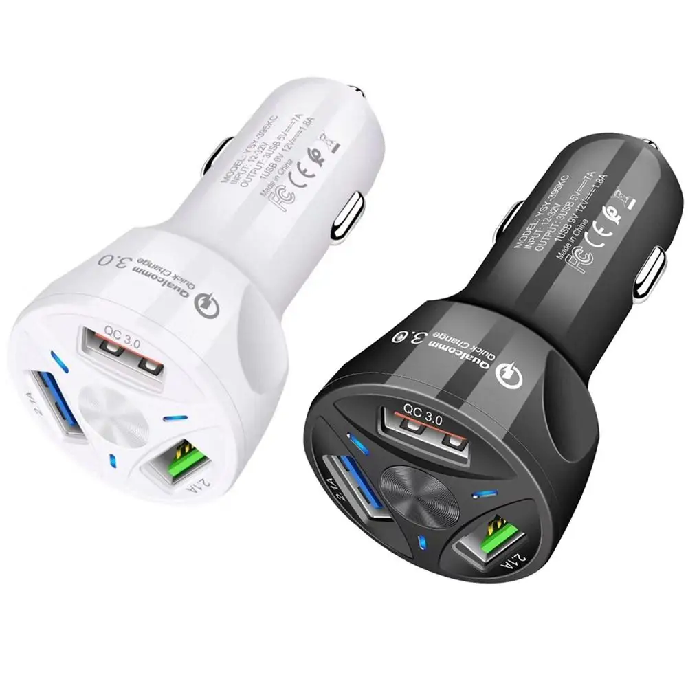 Автомобильное зарядное устройство 3 А USB 0 универсальное автомобильное быстрая