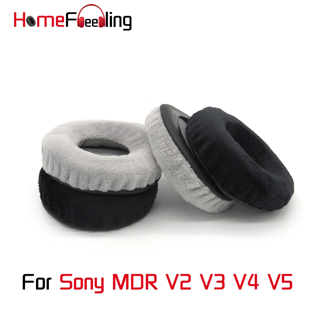 Homefeeling Ear Pads Fit for Sony MDR V2 V3 V4 V5 Headphones Protein Leather Ear Cushions Replacement