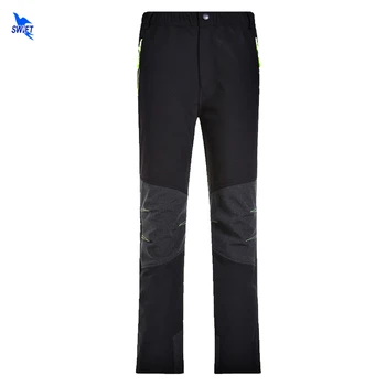 

Customize Kids Winter Fleece Softshell Hiking Pant Children Outdoor Waterproof Camping Trekking Skiing Thousers Boy Girl Clothes