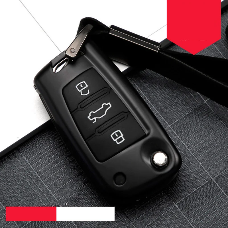 Силикагель, брелок для автомобильных ключей, чехол для ключей Чехол Набор для Audi A3 A4 b6 b8 A5 A6L A8 A4L Q3 Q5 Q6 Q7 C5 C6 TT S5 аксессуары брелок для ключей