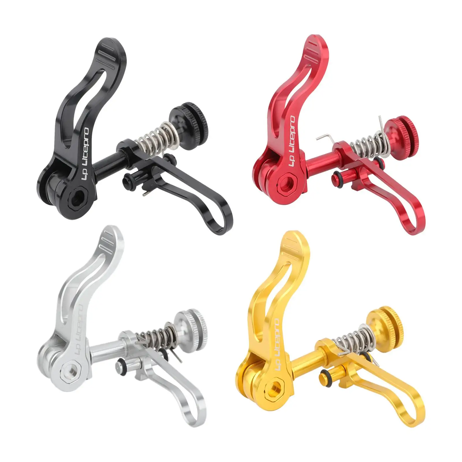 Folding Bike Seatpost Clamp Bicycle Seat Saddle Post Lock for Fixed