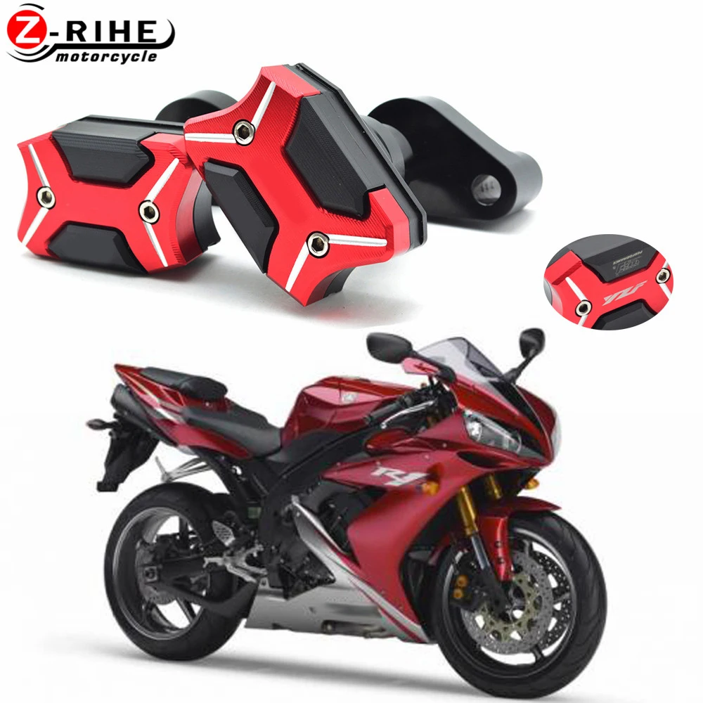 

Motorcycle Accessories CNC Aluminum Frame Crash Pads Engine Case Sliders Protector Pour For Yamaha YZF R1 YZF-R1 2007-2008