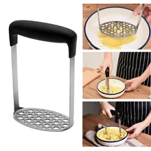 Домашняя кухня из нержавеющей стали Картофелемялка жаростойкий Овощной инструмент OL