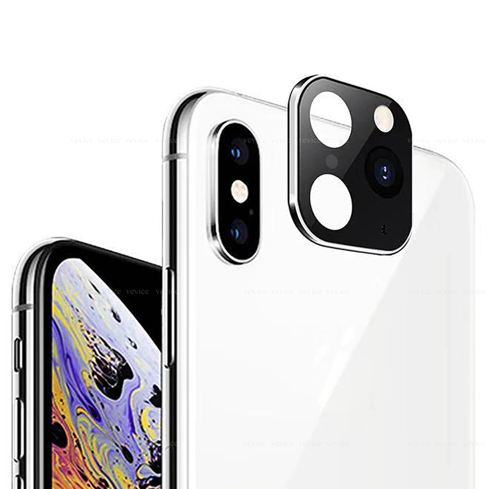 

Rear Camera Protector Film Stick for iPhone X Xs Max Back Camera Protector For iPhone 11 pro Max Fake Camera Sticker Cover