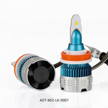 

12V White MI2 Headlight 6000K H4 H13 9004 9007 880 881 9005 9006 H3 H7 H11 8000LM Car Headlight Bulb