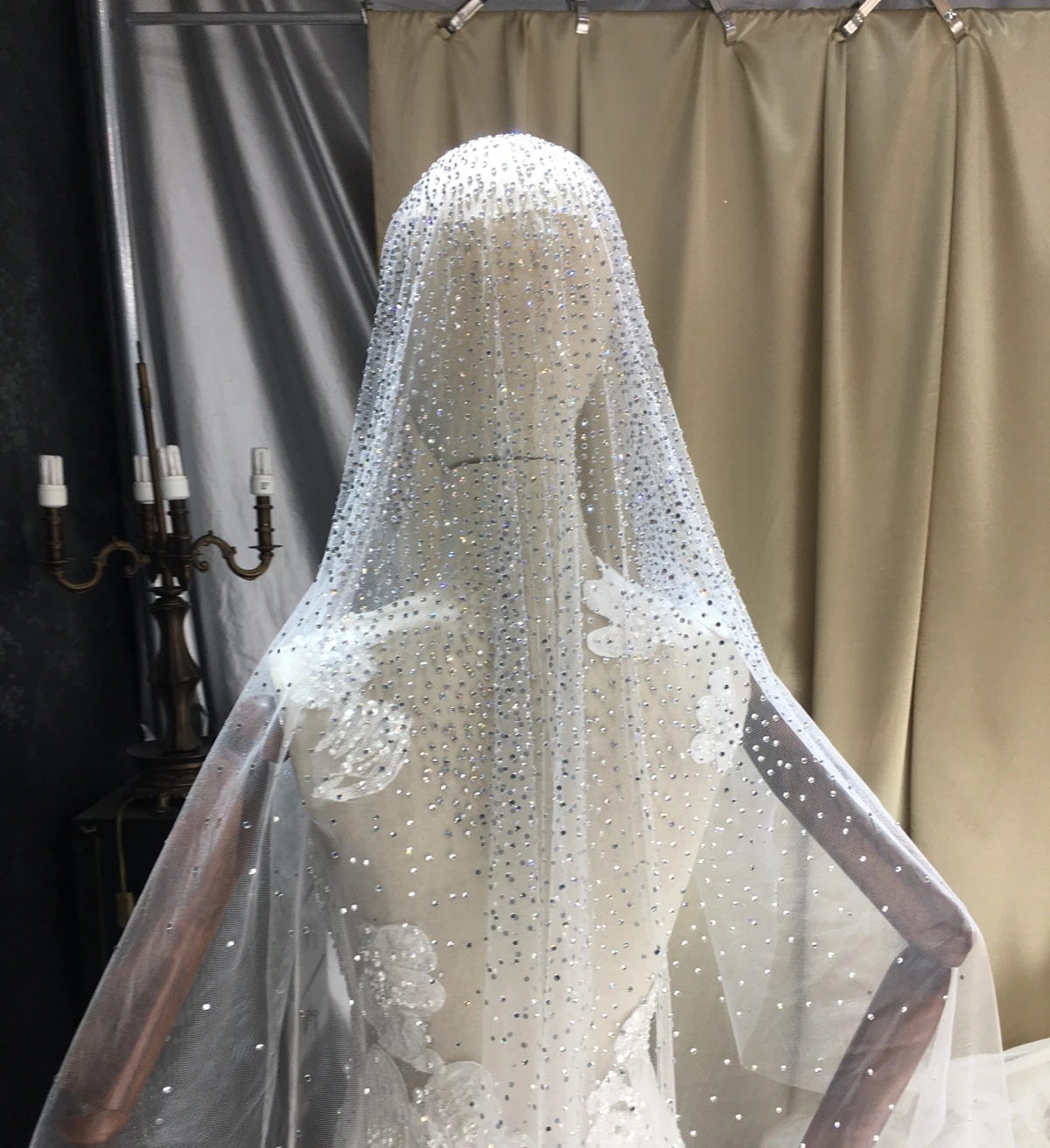 cristal véus casamento luxo noiva cocar