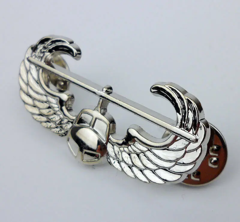 tomwang2012. Metal US Army The Air Assault Wings Pin Badge butterfly-buckle-0106