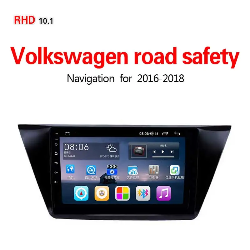 4G8core4G32G Lionet gps навигация для автомобиля Volkswagen безопасность дорожного движения- 10,1 дюймов RV1015Y - Размер экрана, дюймов: 4G8core4G32G